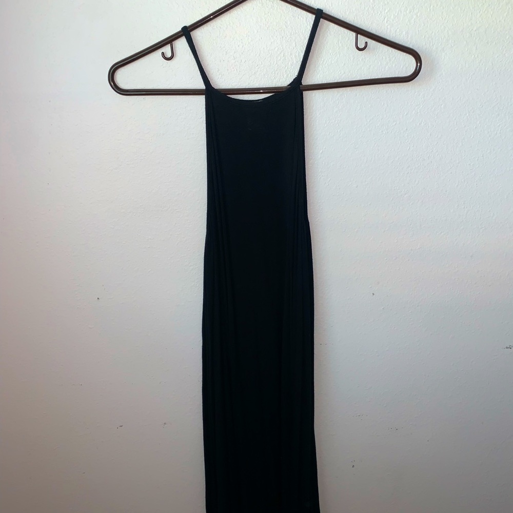 Super simple comfy little black dress